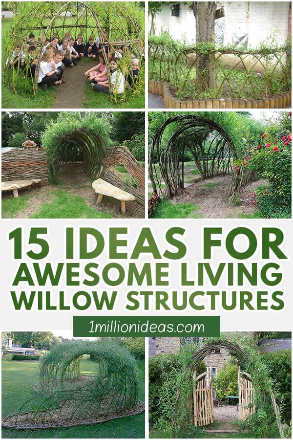 15 Ideas For Awesome Living Willow Structures
