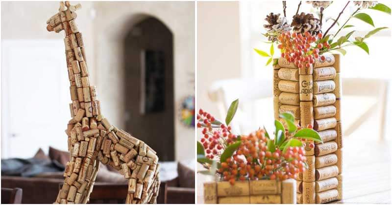 21 Creative And Cute Diy Ideas That Made From Wine Cork