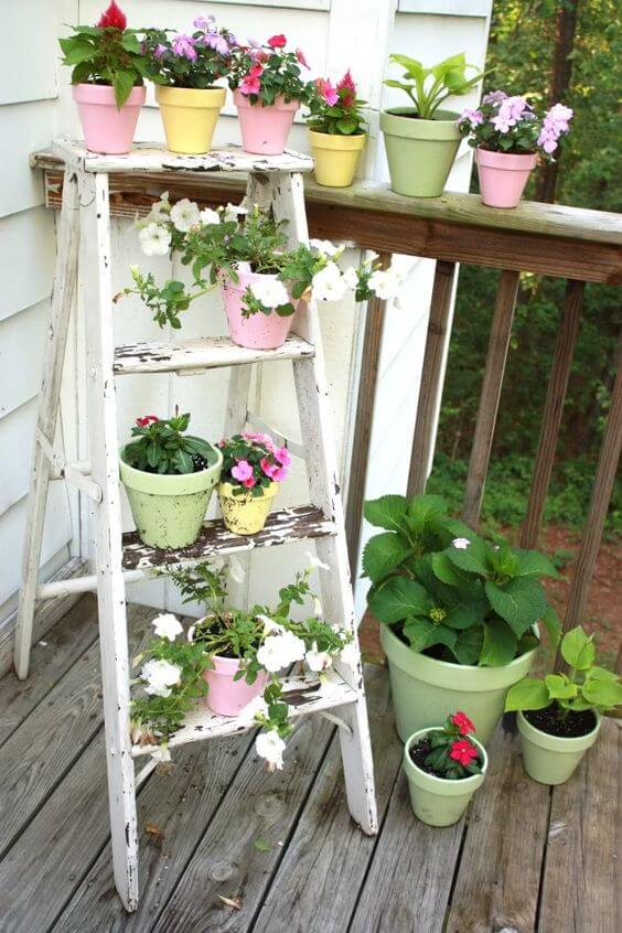 17 Plant Stand Ideas That Can Be Made Easily From Old Items - 111