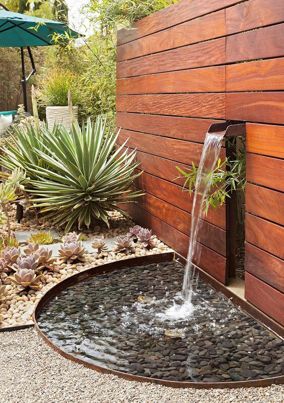 25 Astound Garden Wall Water Feature Ideas - 187