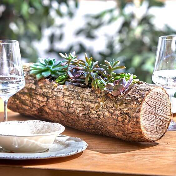 25 DIY Inexpensive Home Decor Projects Made From Logs - 161