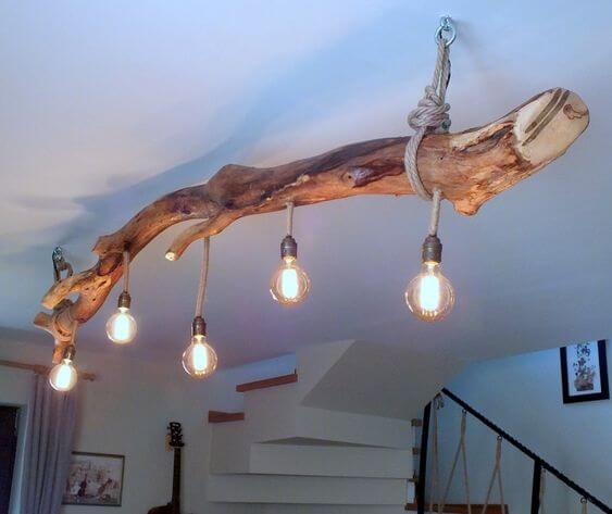 25 DIY Inexpensive Home Decor Projects Made From Logs - 177