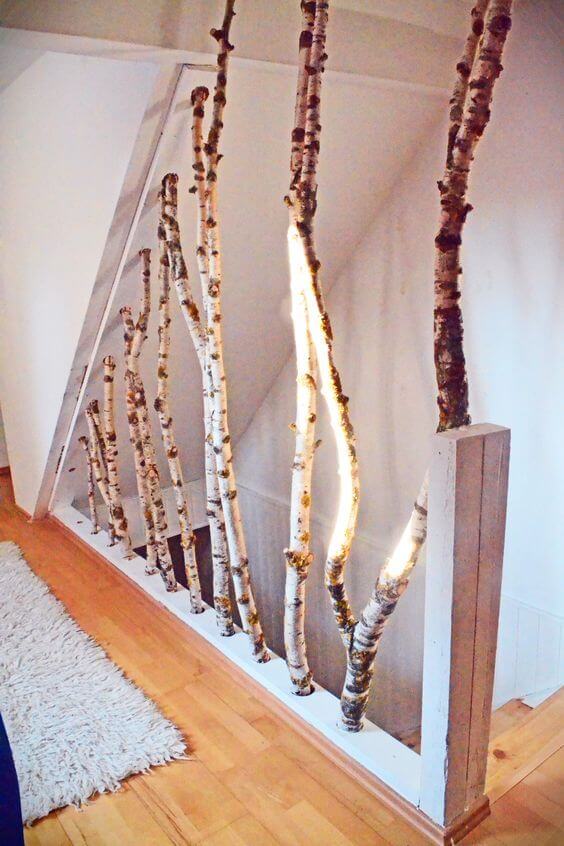 25 DIY Inexpensive Home Decor Projects Made From Logs - 179
