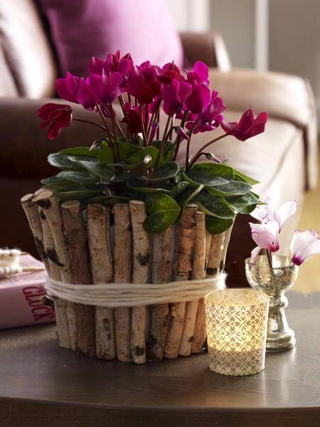 25 DIY Inexpensive Home Decor Projects Made From Logs - 195
