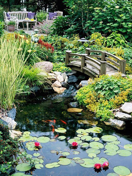 28 Best Beautiful Water Garden Ideas – 177