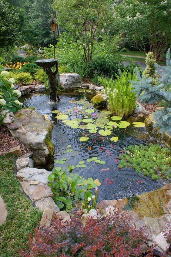 28 Best Beautiful Water Garden Ideas – 179