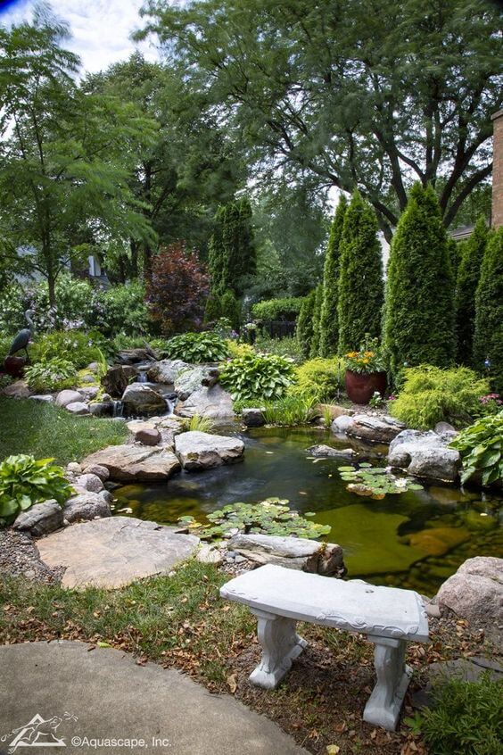 28 Best Beautiful Water Garden Ideas – 181