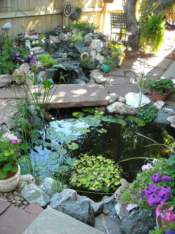 28 Best Beautiful Water Garden Ideas – 229