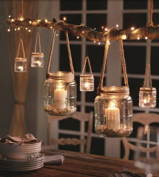 22 Clever Ideas To Decorate With String Lights - 151