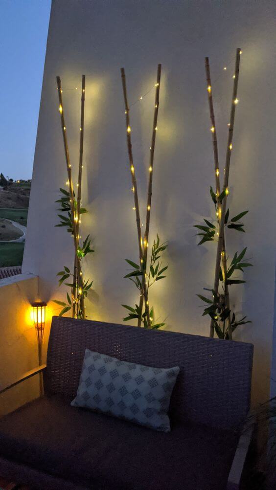 22 Clever Ideas To Decorate With String Lights - 179