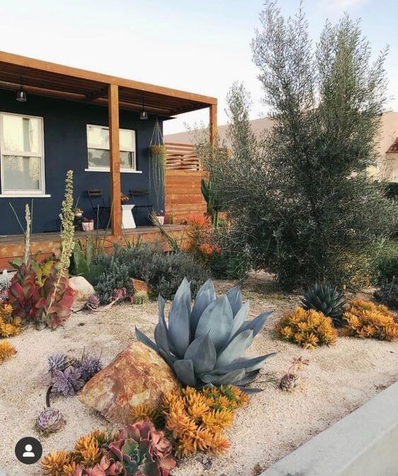 25 Stunning Front Yard Desert Landscaping Ideas - 149