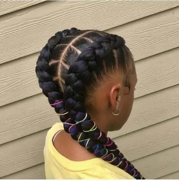 20 Stunning Braided Hairstyles For Little Girls