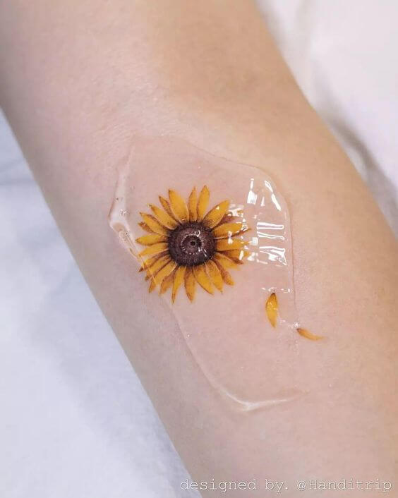 28 Attractive Sunflower Tattoo Ideas You'll Want Forever - 199