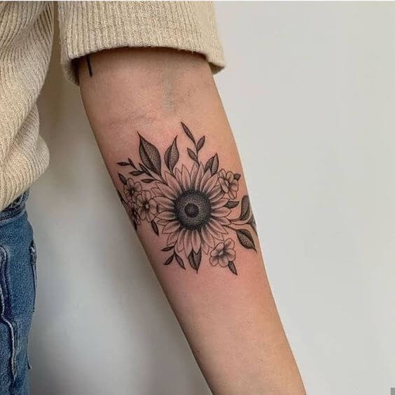 28 Attractive Sunflower Tattoo Ideas You'll Want Forever - 209