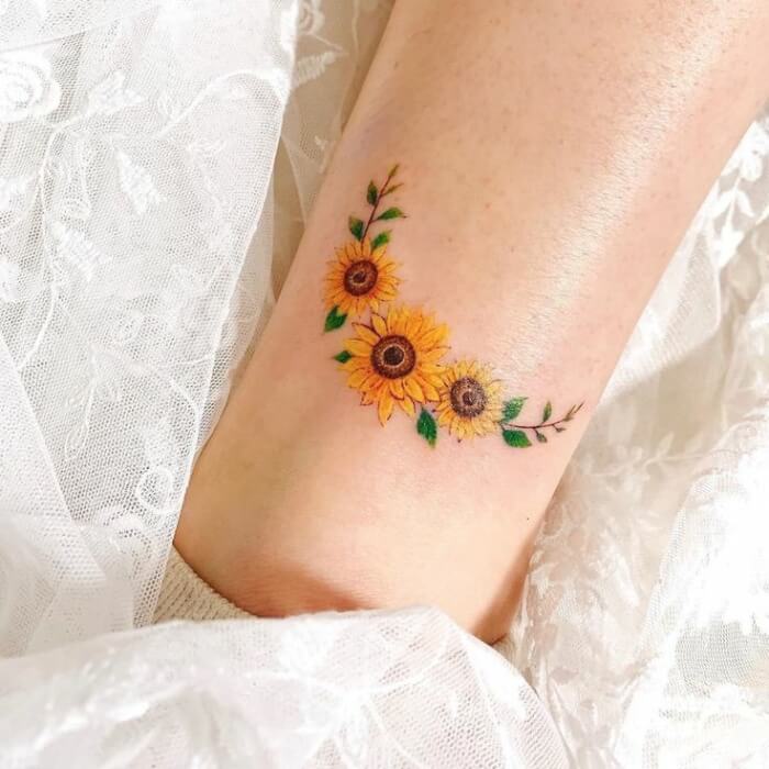 28 Attractive Sunflower Tattoo Ideas You'll Want Forever - 219