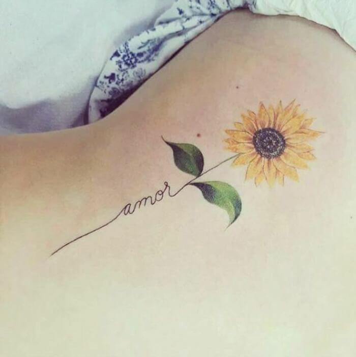 28 Attractive Sunflower Tattoo Ideas You'll Want Forever - 223