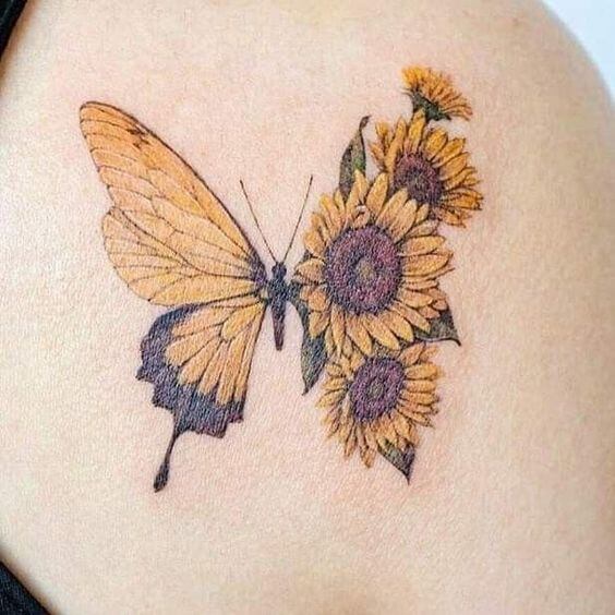 28 Attractive Sunflower Tattoo Ideas You'll Want Forever - 181