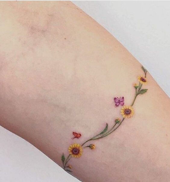 28 Attractive Sunflower Tattoo Ideas You'll Want Forever - 187