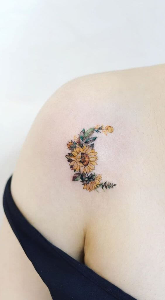 28 Attractive Sunflower Tattoo Ideas You'll Want Forever - 189