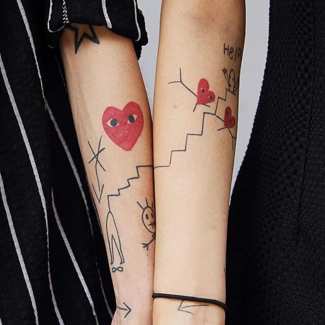 Celebrate Your Loving Relationship With the Collection Of 30 Most Romantic Tattoos For Lovebirds - 203