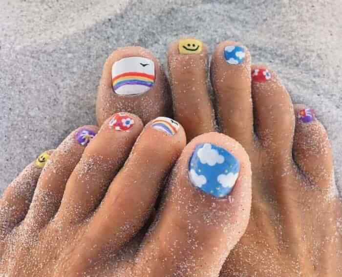 20+ Beautiful Toe Nails That You Definitely Can't Ignore - 179