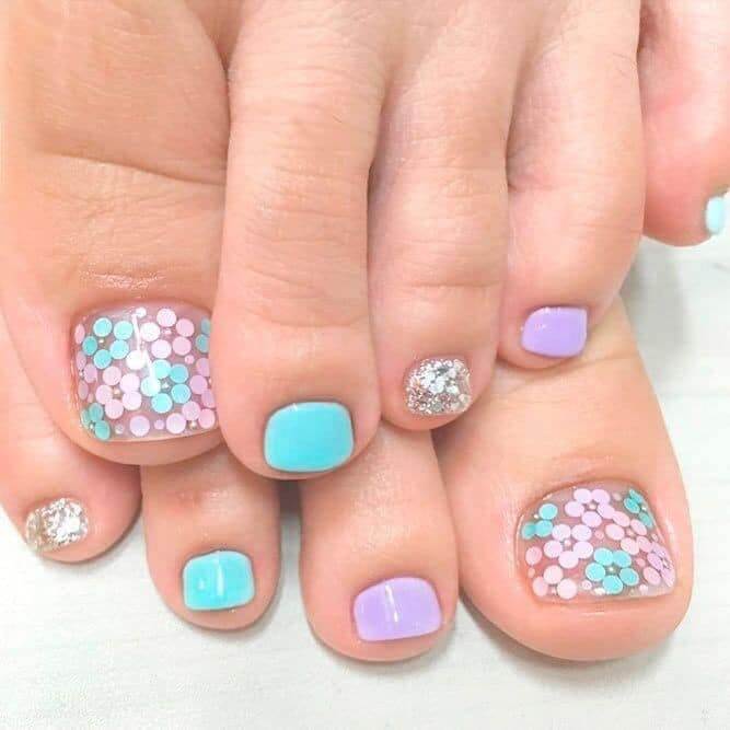 20+ Beautiful Toe Nails That You Definitely Can't Ignore - 187