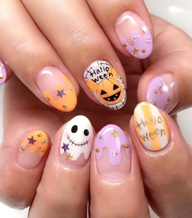 20 Halloween Nails Way Too Pretty To Be Scary - 125