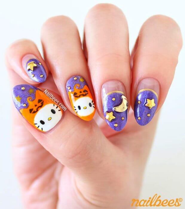 20 Halloween Nails Way Too Pretty To Be Scary - 145