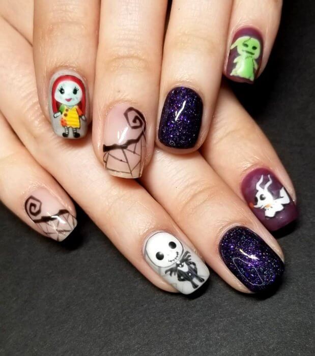 20 Halloween Nails Way Too Pretty To Be Scary - 147