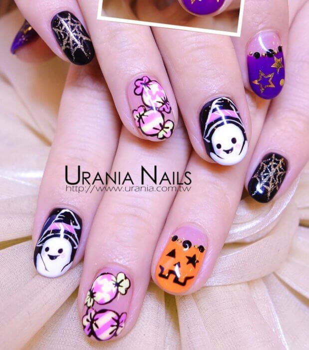 20 Halloween Nails Way Too Pretty To Be Scary - 151