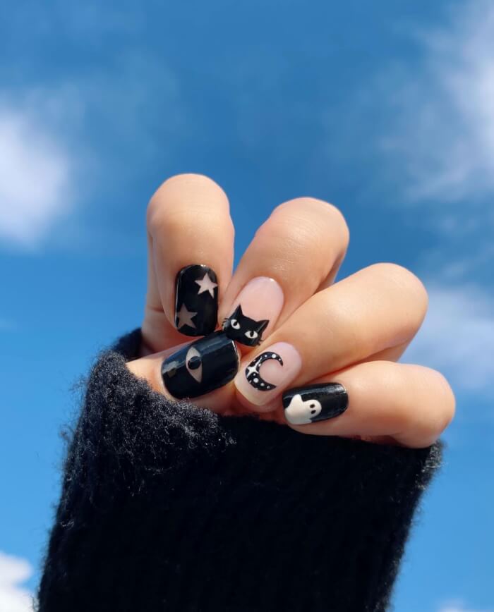 20 Halloween Nails Way Too Pretty To Be Scary - 159