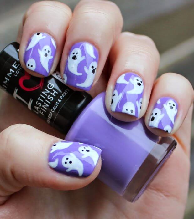 20 Halloween Nails Way Too Pretty To Be Scary - 133