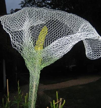 20 Creative Garden Ideas Made From Wire - 139