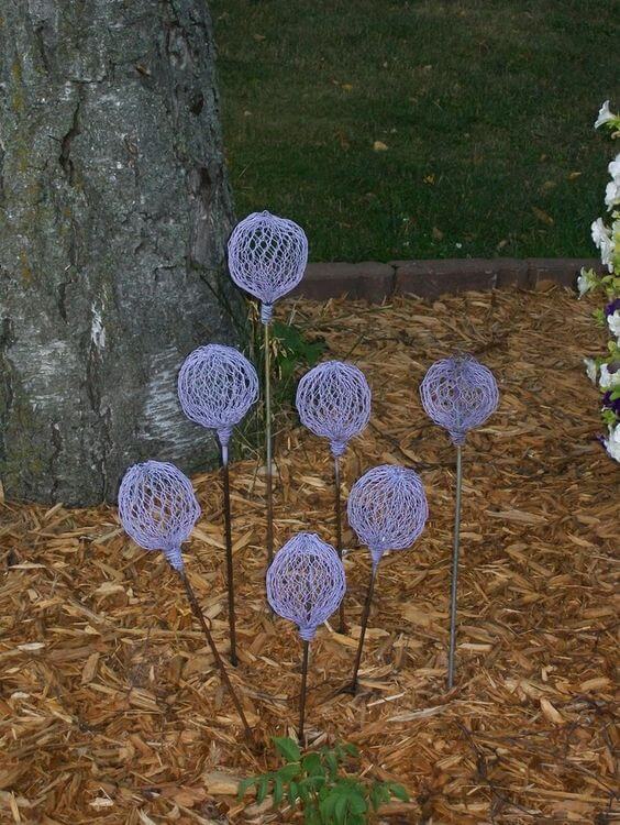 20 Creative Garden Ideas Made From Wire - 143