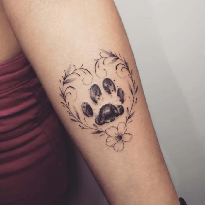 Carry Your "Bark Friends" Everywhere With 30 Adorable Tattoo Designs - 211