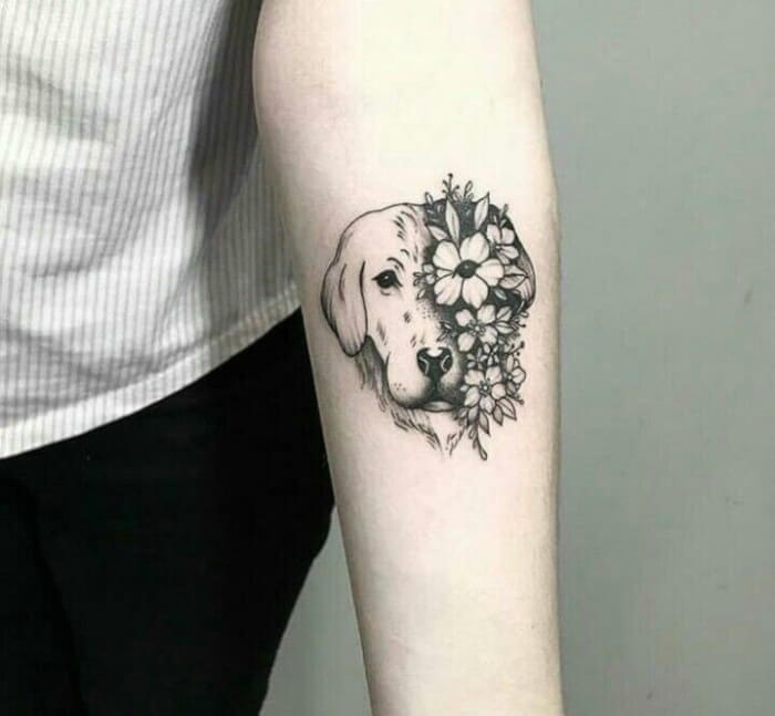 Carry Your "Bark Friends" Everywhere With 30 Adorable Tattoo Designs - 213