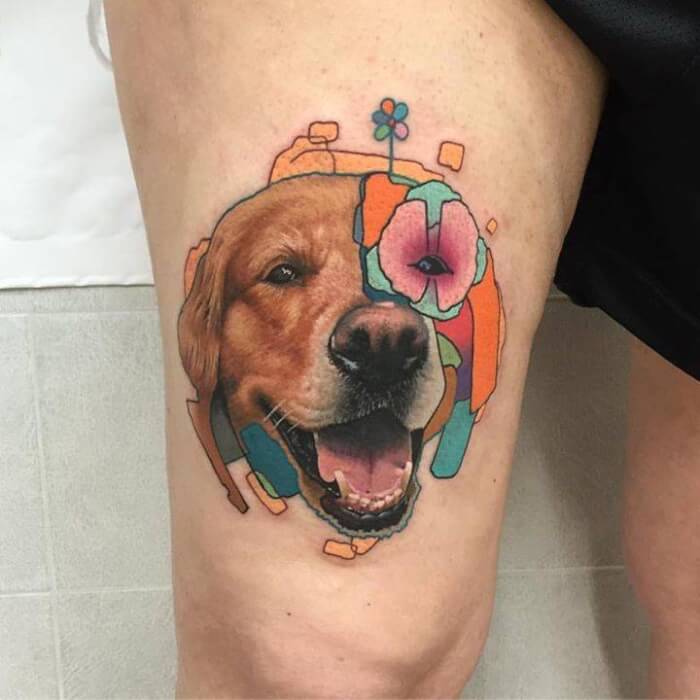 Carry Your "Bark Friends" Everywhere With 30 Adorable Tattoo Designs - 219