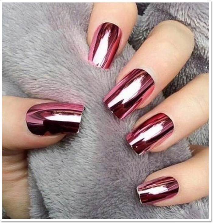 Top 20 Chrome Nail Designs That Are All Over Instagram Feed - 139