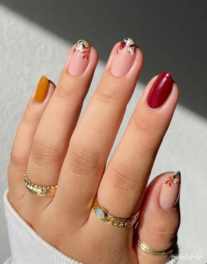 Try 5 Warm Nail Colors To Embrace The Fall - 171