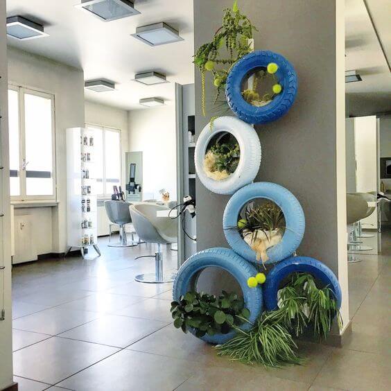 24 Useful Home And Garden Ideas Using Old Tires - 155