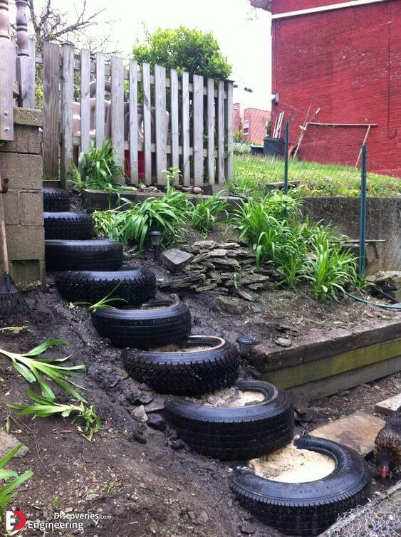 24 Useful Home And Garden Ideas Using Old Tires - 185