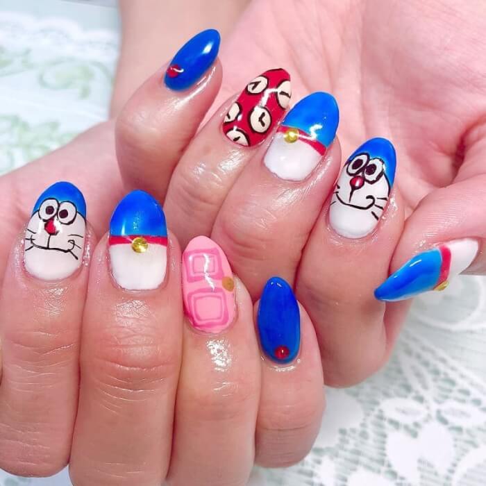 20+ Cartoon Nails That Will Bring You Back To Your Childhood - 137