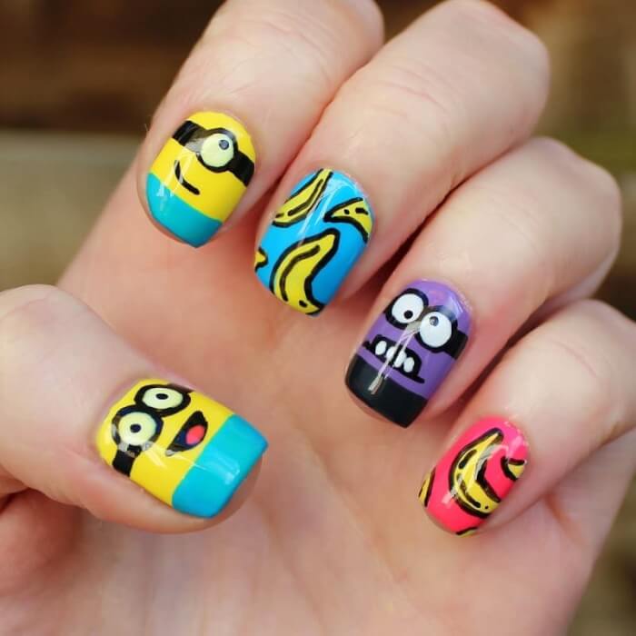 20+ Cartoon Nails That Will Bring You Back To Your Childhood - 165