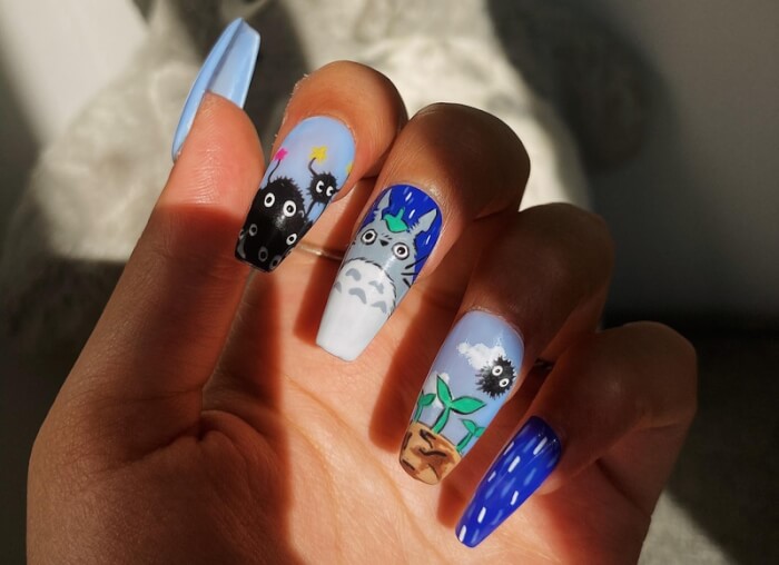 20+ Cartoon Nails That Will Bring You Back To Your Childhood - 143