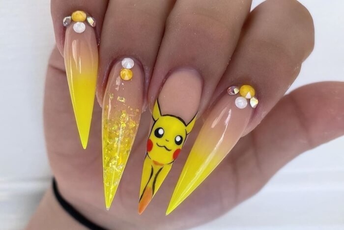 20+ Cartoon Nails That Will Bring You Back To Your Childhood - 147