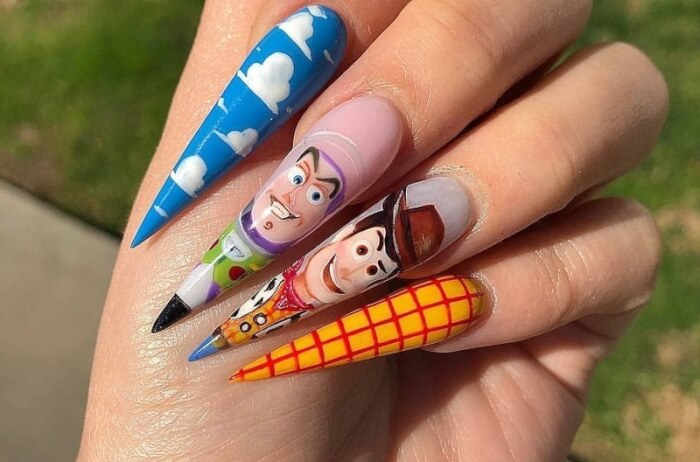 20+ Cartoon Nails That Will Bring You Back To Your Childhood - 151