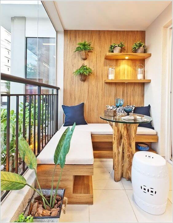 20 Eco-friendly Balcony Designs - 149