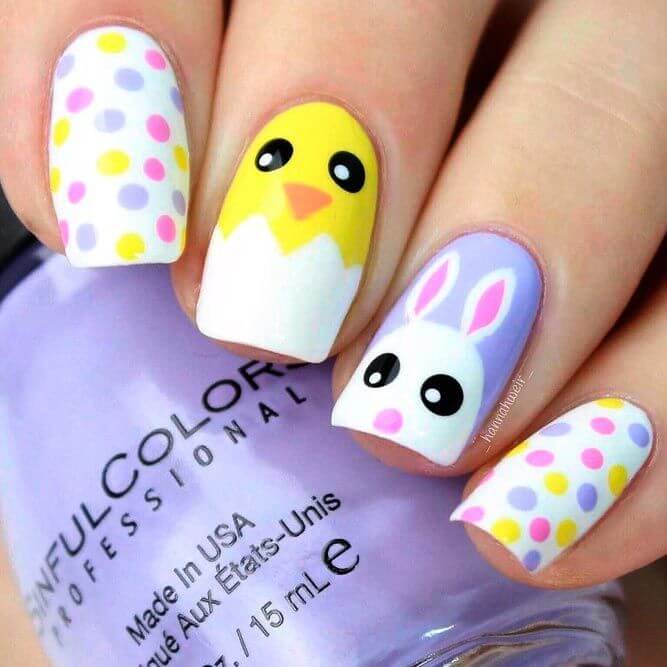 20 Colorful Easter Nails For Your Perfect Holiday Looks - 135