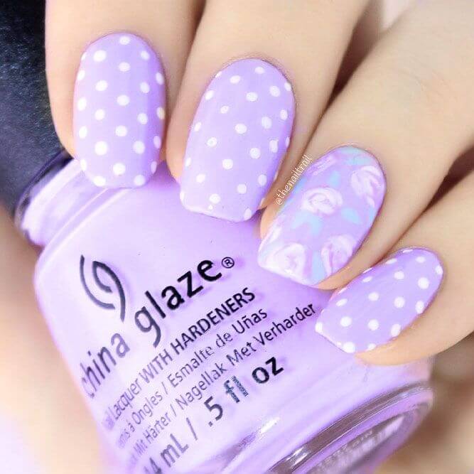 25+ Violet Nail Designs That Will Surely Draw Attention
