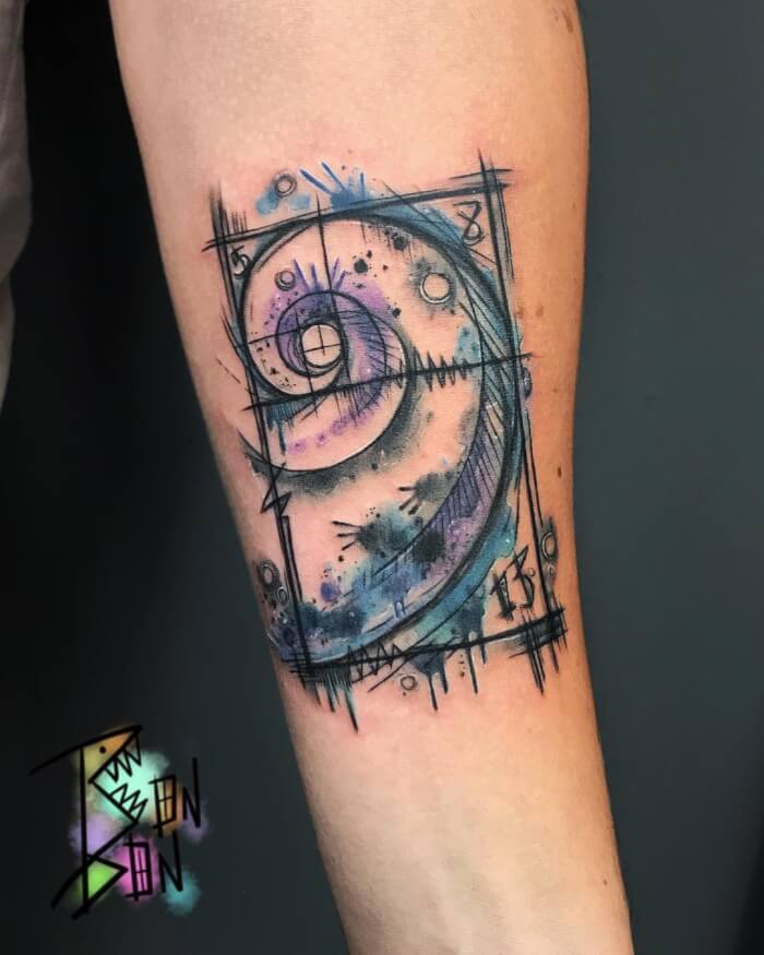 Top Stunning And Unique Number Fibonacci Tattoo Ideas You Need To See - 83